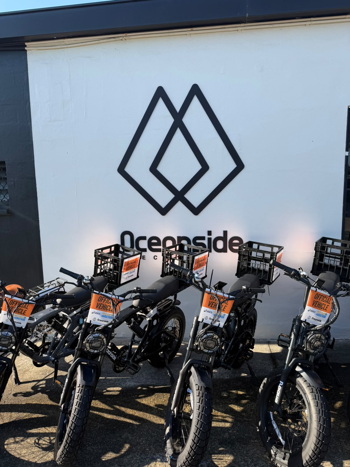 Oceanside Rogue XT fleet as official vehicles at the ASICS Gold Coast Marathon